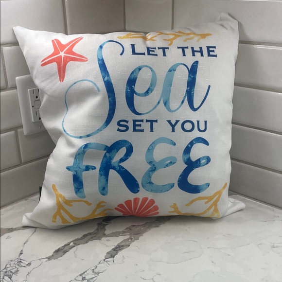 Other - Decorative Pillow with Nautical Theme